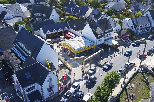 Le manège d'Armelle vue du ciel